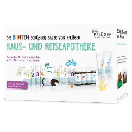 HAUS/REISEAPOTHEKE 1-12 Tabletten+1+11 Creme* 1 St