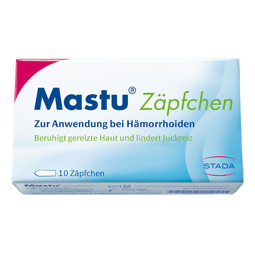 MASTU Zäpfchen Hämorrhoiden 10 St