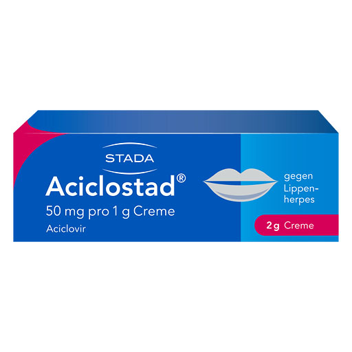 ACICLOSTAD Creme gegen Lippenherpes* 2 g