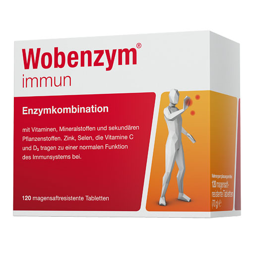 WOBENZYM immun magensaftresistente Tabletten 120 St  