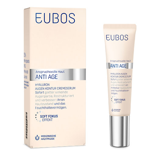 EUBOS SENSITIVE Hyaluron Augen Kontur CremeSerum 15 ml