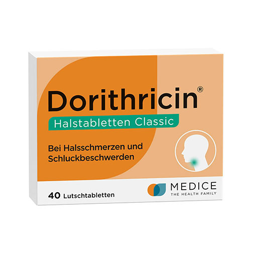 DORITHRICIN Halstabletten Classic* 40 St