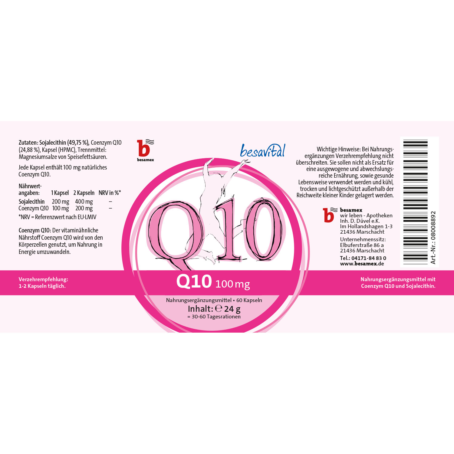 besavital Q10 100 mg