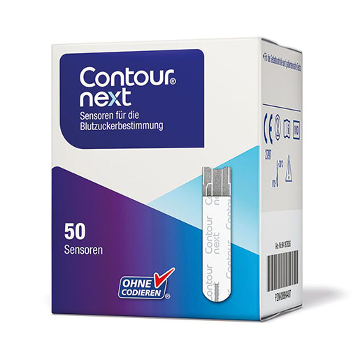 CONTOUR Next Sensoren Teststreifen 50 St
