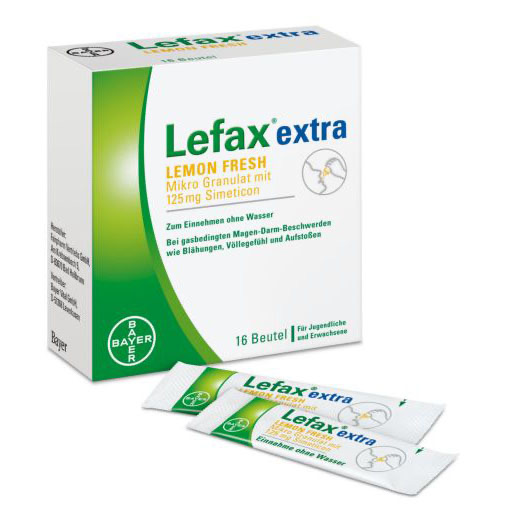 LEFAX extra Lemon Fresh Mikro Granulat 16 St
