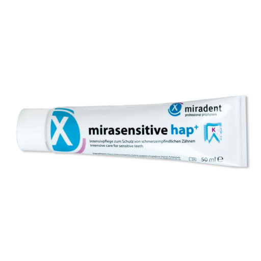 MIRADENT Zahncreme mirasensitive hap+ 50 ml