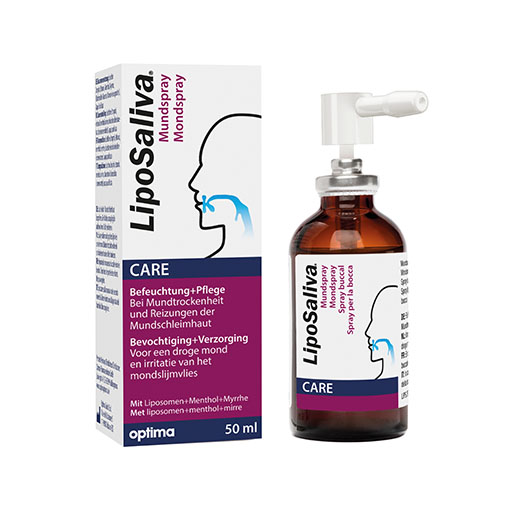 LIPOSALIVA Mundbefeuchtung Spray 50 ml