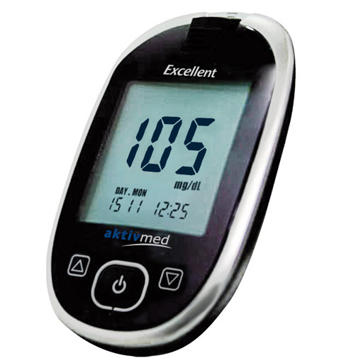 GLUCOCHECK Excellent Blutzuckermessger. Set mg/dl 1 St