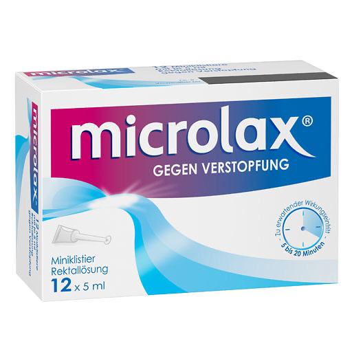 Microlax Abführmittel bei Verstopfung* 12x5 ml