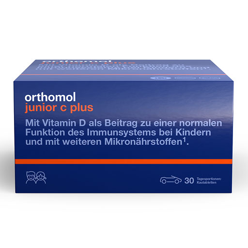 ORTHOMOL Junior C plus Kautabl. Waldfrucht 30 St  