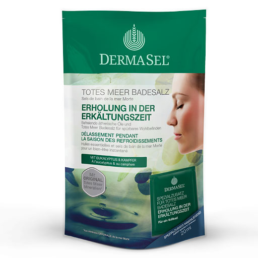 DERMASEL Totes Meer Badesalz+Erkältungszeit SPA 1 P