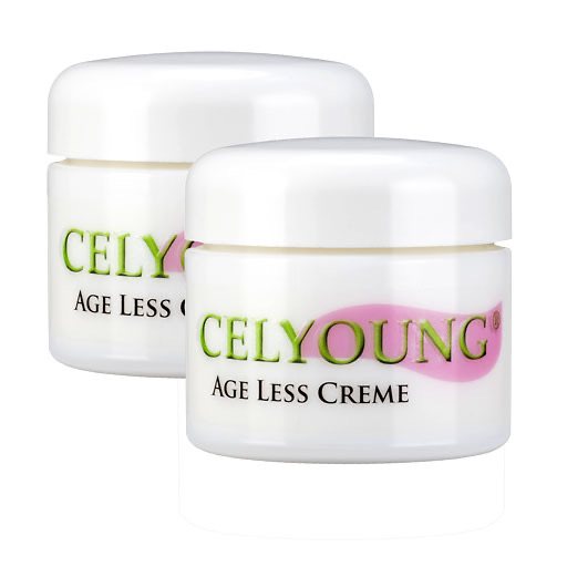 CELYOUNG age less Creme plus eine gratis 2x50 ml