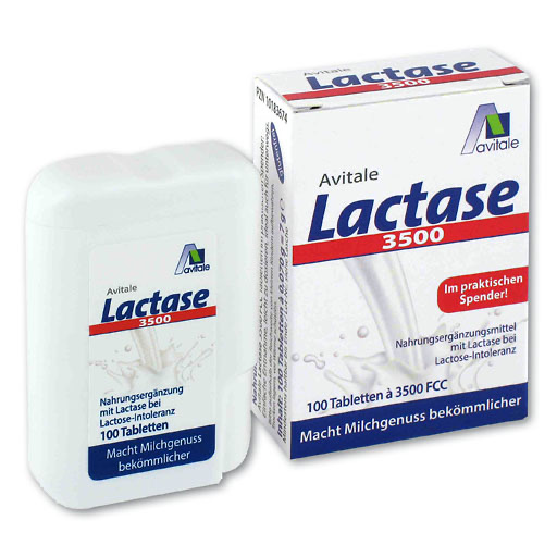 LACTASE 3.500 FCC Tabletten im Klickspender 100 St  