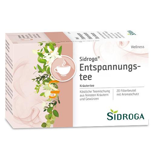 SIDROGA Wellness Entspannungstee Filterbeutel 20 St  