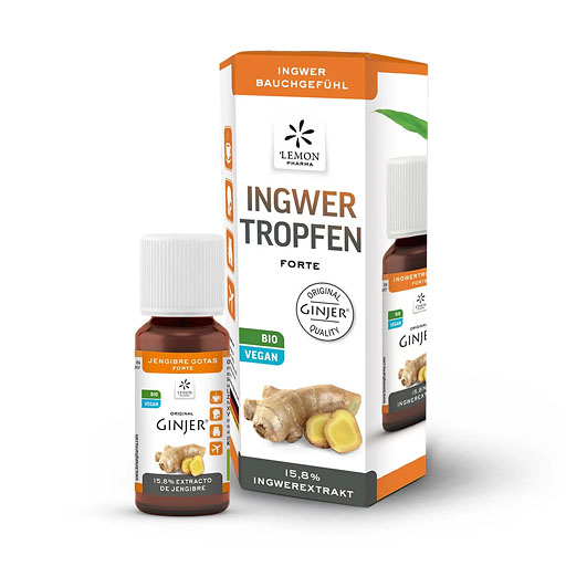 INGWER GINJER forte Tropfen 20 ml