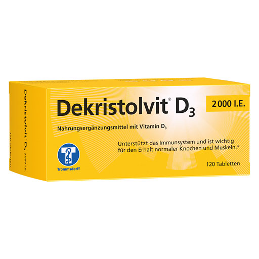 DEKRISTOLVIT D3 2000 I. E. Tabletten 120 St  