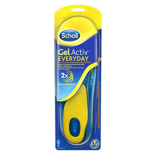 SCHOLL GelActiv Einlegesohlen Everyday men 2 St