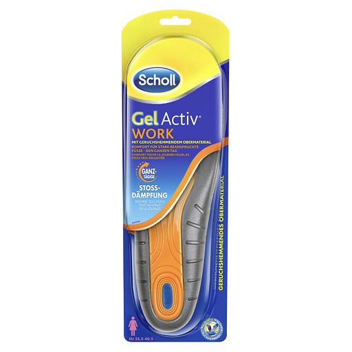 SCHOLL GelActiv Einlegesohlen Work women 2 St