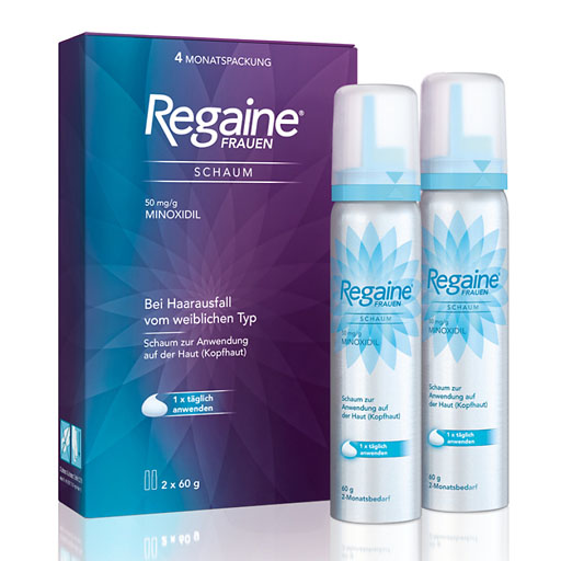 REGAINE Frauen Schaum 50 mg/g* 2x60 g