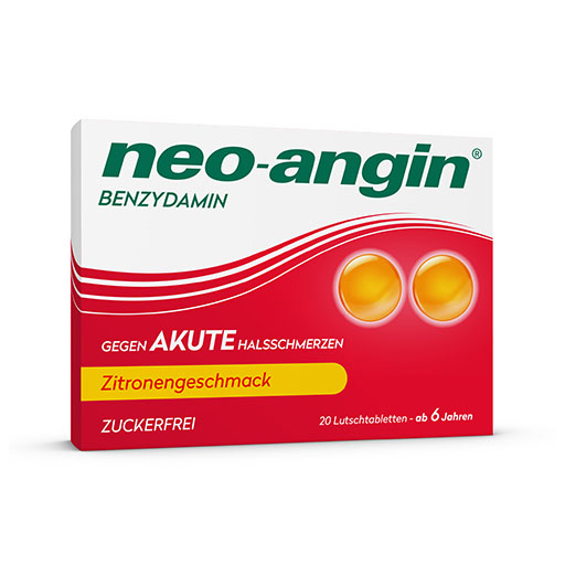 NEO-ANGIN Benzydamin akute Halsschmerzen Zitrone* 20 St