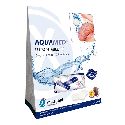 MIRADENT Aquamed Mundtrockenheit Lutschtabletten 60 g