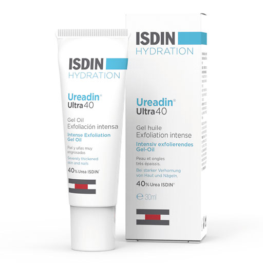 ISDIN Ureadin ultra 40 intens. exfolierend. Gel-Oil 30 ml