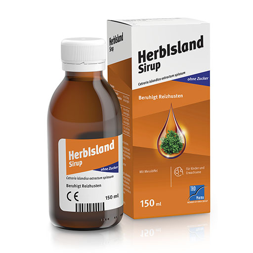 HERBISLAND Sirup Hustenstiller bei Reizhusten 150 ml