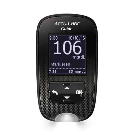 ACCU-CHEK Guide Blutzuckermessgerät Set mg/dl 1 St