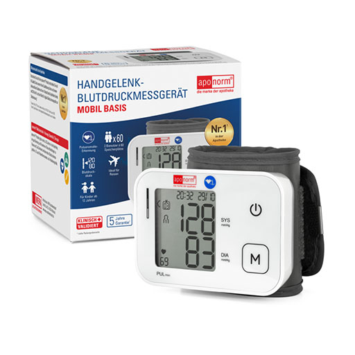 APONORM Blutdruckmessgerät Mobil Basis Handgelenk 1 St