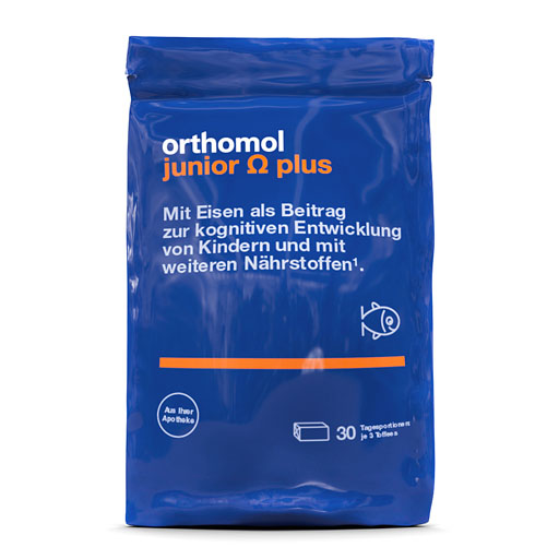 ORTHOMOL Junior Omega plus Kaudragees 90 St  