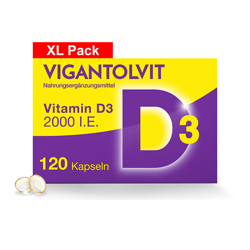 VIGANTOLVIT 2000 I. E. Vitamin D3 Weichkapseln 120 St  
