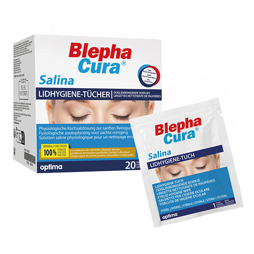 BLEPHACURA Salina Lidhygiene-Tücher 20 St