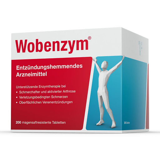 WOBENZYM magensaftresistente Tabletten* 200 St