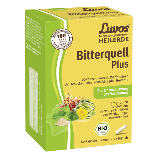 LUVOS Heilerde Bio Bitterquell Plus Kapseln 60 St  