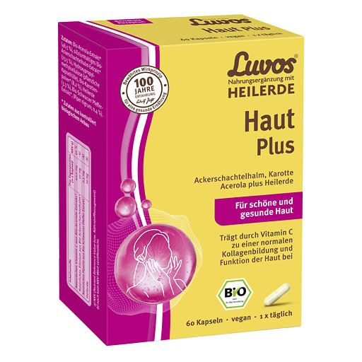 LUVOS Heilerde Bio Haut Plus Kapseln 60 St  