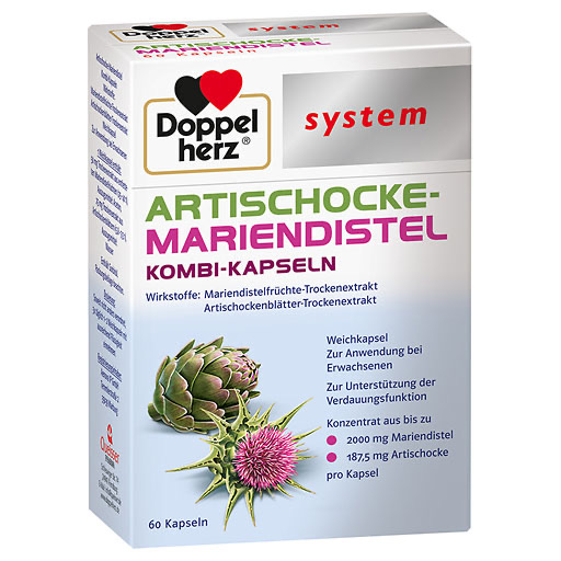 DOPPELHERZ Artischocke-Mariendistel system Weichk.* 60 St