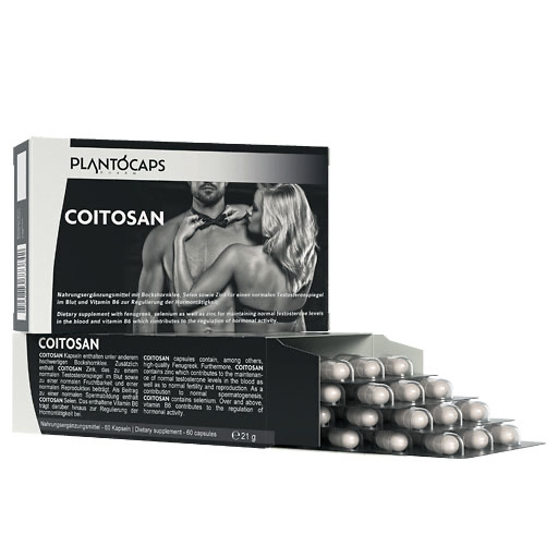 PLANTOCAPS COITOSAN Kapseln 60 St