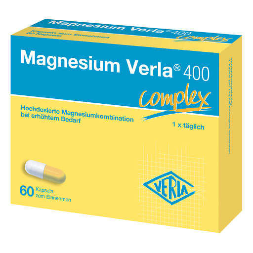 MAGNESIUM VERLA 400 Kapseln 60 St  