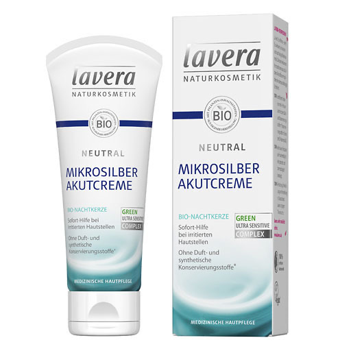 LAVERA Neutral Akutcreme mit Mikrosilber 75 ml