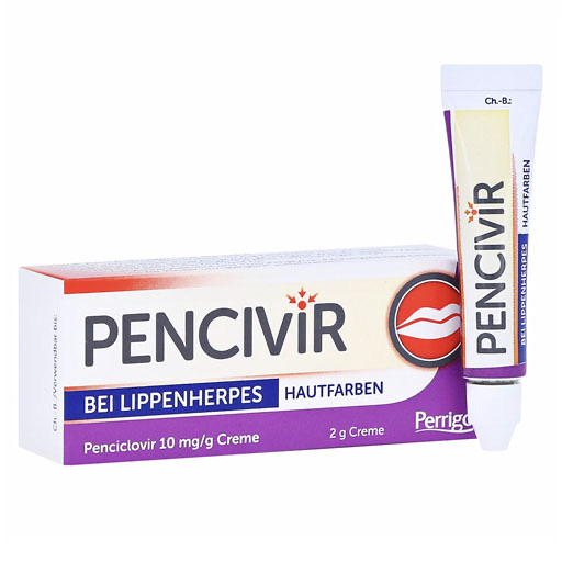 PENCIVIR bei Lippenherpes Creme hautfarben 1%* 2 g