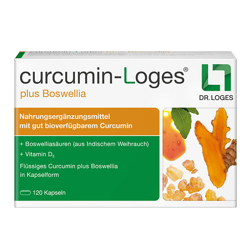 CURCUMIN-LOGES plus Boswellia Kapseln 120 St  