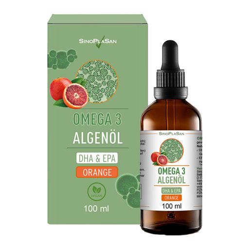 OMEGA-3 ALGENÖL DHA 300 mg+EPA 150 mg 100 ml