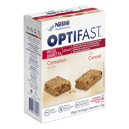 OPTIFAST Riegel Cerealien 6x65 g