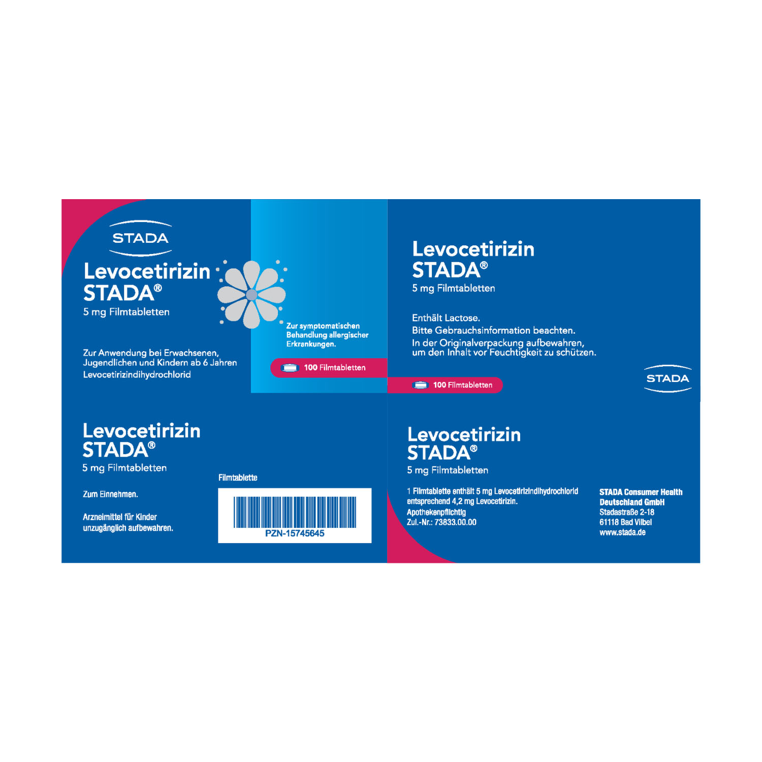 LEVOCETIRIZIN STADA 5 mg Filmtabletten
