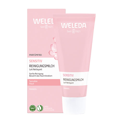 WELEDA Sensitiv Reinigungsmilch Mandel 75 ml