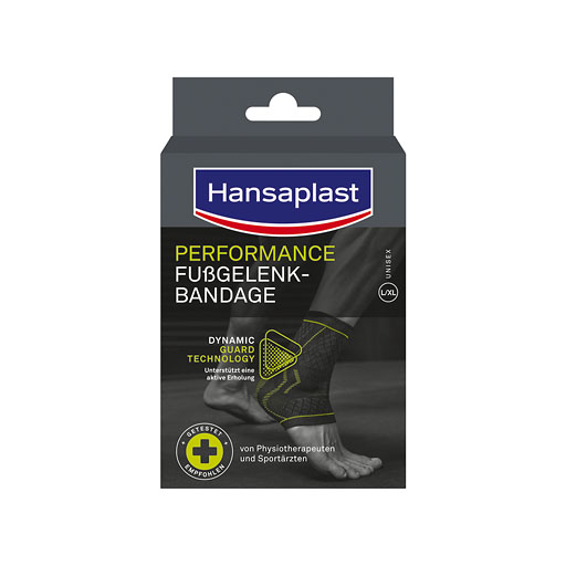 HANSAPLAST Sport Fußgelenk-Bandage Gr. L 1 St