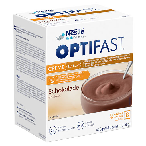 OPTIFAST Creme Schokolade Pulver 8x55 g