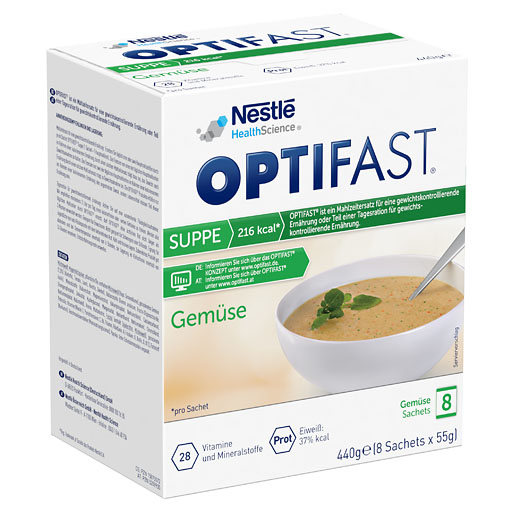 OPTIFAST Suppe Gemüse Pulver 8x55 g