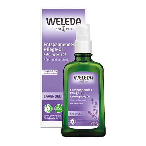 WELEDA Lavendel entspannendes Pflege-Öl 100 ml