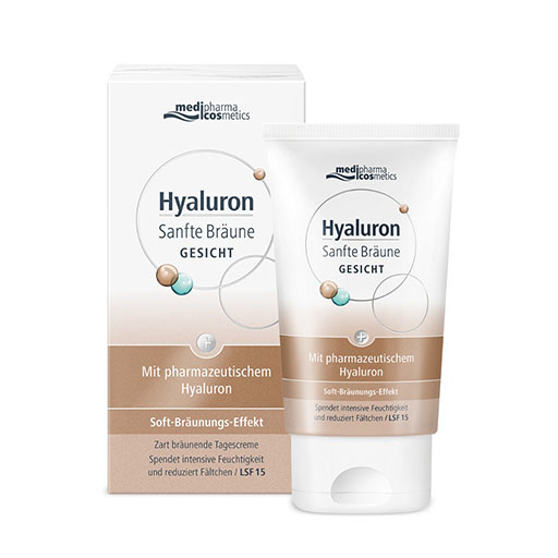 HYALURON SANFTE Bräune Gesichtspflege Creme 50 ml
